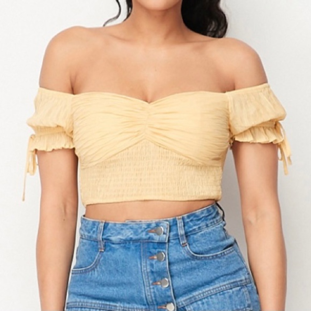Off the shoulder top